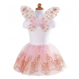 Rose Gold Tutu and Wings - Costume for Gir