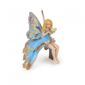 Figurine Enfant elfe bleue