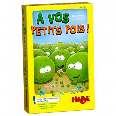 A vos petits pois ! - Un jeu rigolo de comptage et d'addition