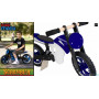 Vélo sans pédale Scrambler bleu