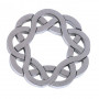 Cast Puzzle metal Coaster - Level 4