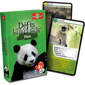 Asie - Défis Nature - Card Game