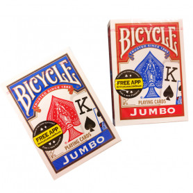 Jeu de cartes Bicycle jumbo