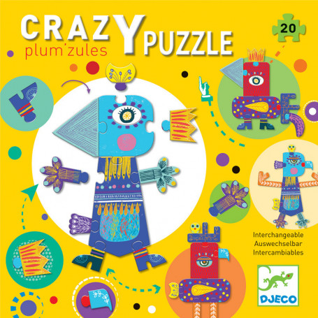 Crazy puzzle - Plum'zules interchangeable