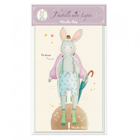 Cut-out rabbit to dress