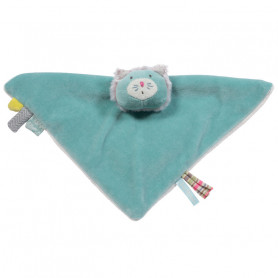 Cat blue Baby comforter