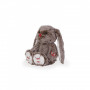 Rabbit Soft Toy, cocoa brown, 22 cm