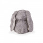 Rabbit Soft Toy, grey, 31 cm