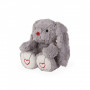 Rabbit Soft Toy, grey, 31 cm