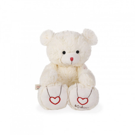 Bear Soft Toy, cream, 31 cm