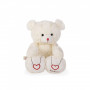 Peluche Ours Crème 31 cm