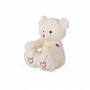 Peluche Ours Crème 31 cm