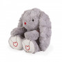 Peluche Lapin Gris 38 cm