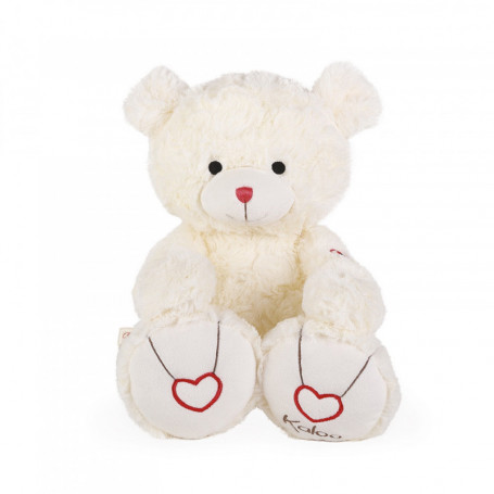 Bear Soft Toy, cream, 38 cm