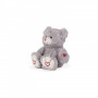 Peluche Ours Gris 22 cm