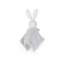 Doudou Poncho Rabbit 20 cm Grey