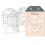 Cahier Maison de 145 stickers  - Les parisiennes