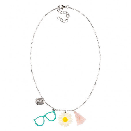 Collier Anneli, Lunette et paquerette - Accessoire pour les filles