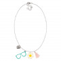 Anneli Necklace, Bezel and daisy - Accessory for girls