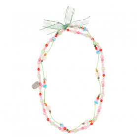 Necklace Trixy, salmon pink - Accessory for girls