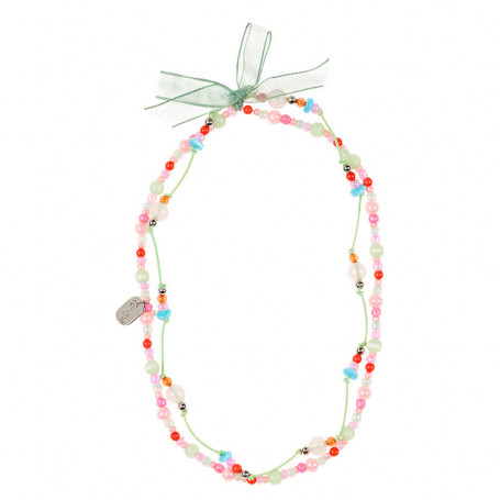 Collier Trixy, rose saumon - Accessoire pour les filles