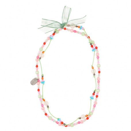 Necklace Trixy, salmon pink - Accessory for girls