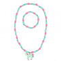 Collier et Bracelet Aike, licorne - Accessoire pour les filles