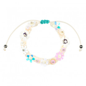 Bracelet Flory blanc - Accessoire pour les filles