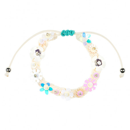 Bracelet Flory white - Accessory for girls