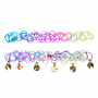 Bracelets Yola, multicolore à médaillons - Accessoire pour les filles