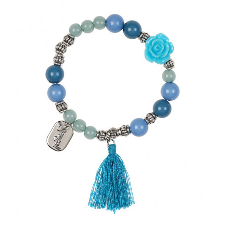 Bracelet Riette, bleu - Accessoire pour les filles