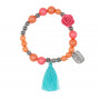 Bracelet Riette, orange - Accessoire pour les filles