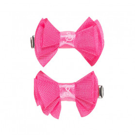 Jente Hair Clips, pink node - Accessory for girls