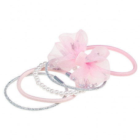 Phylis Hair elastic, pink set - Accessory for girls