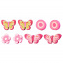 Tita Hair Clips, pink set, 4 pairs - Accessory for girls