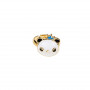 Rosa Adjustable ring, blue panda - Accessory for girls