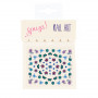 Stickers pour les ongles, fleurs et papillons bleus - Accessoire pour les filles