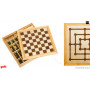 Coffret 3 jeux échecs