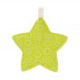 Fabric star decoration