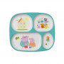 4 compartment serving tray - Peppa Pig
