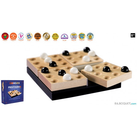 Jeu en bois Pentago