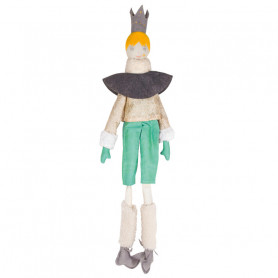 King Doll - Les Cocozaks - yellow hair, golden cape