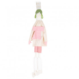 Queen Doll - Les Cocozaks - green mat, beige crown