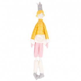 Queen Doll - Les Cocozaks - yellow bun, beige crown