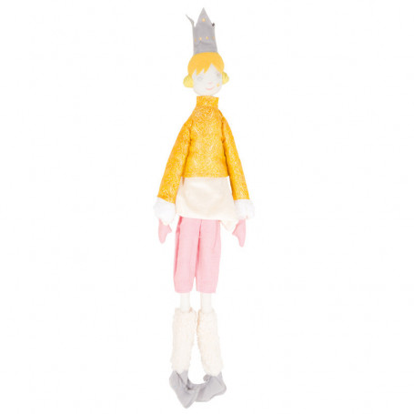 Queen Doll - Les Cocozaks - yellow bun, beige crown