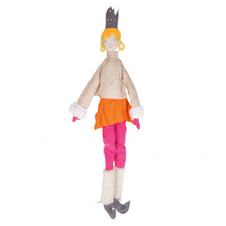 Queen Doll - Les Cocozaks - yellow mat, black crown