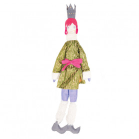 Queen Doll - Les Cocozaks - pink mat, black crown