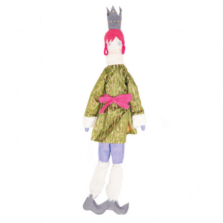 Queen Doll - Les Cocozaks - pink mat, black crown