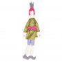 Queen Doll - Les Cocozaks - pink mat, black crown