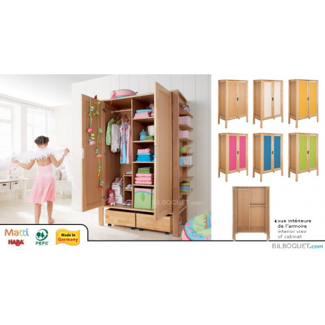 Armoire 2 portes Matti